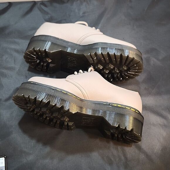 BRAND NEW DR.MARTENS 1461 QUAD II VINTAGE TAUPE (VINTAGE-TAUPE) - Picture 9 of 16